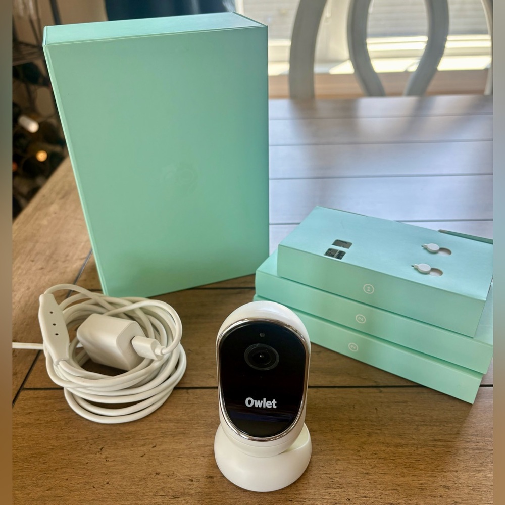 White Owlet Camera Monitor